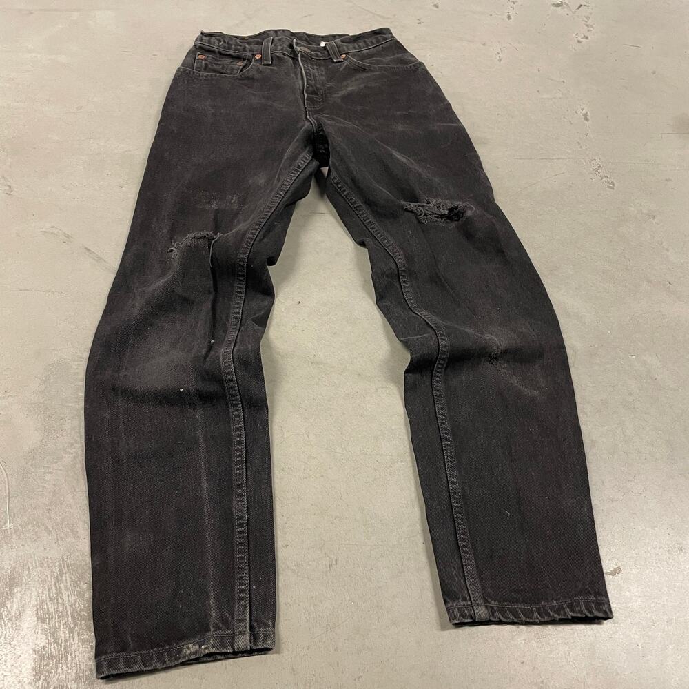 90s paper tab Levi’s baggy 550 jeans 25x28